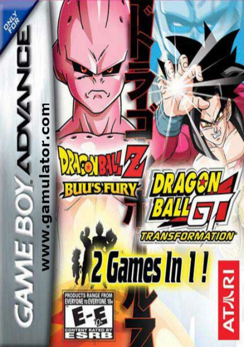 2 in 1 - DBZ - Buu's Fury & DBGT - Transformation game thumb